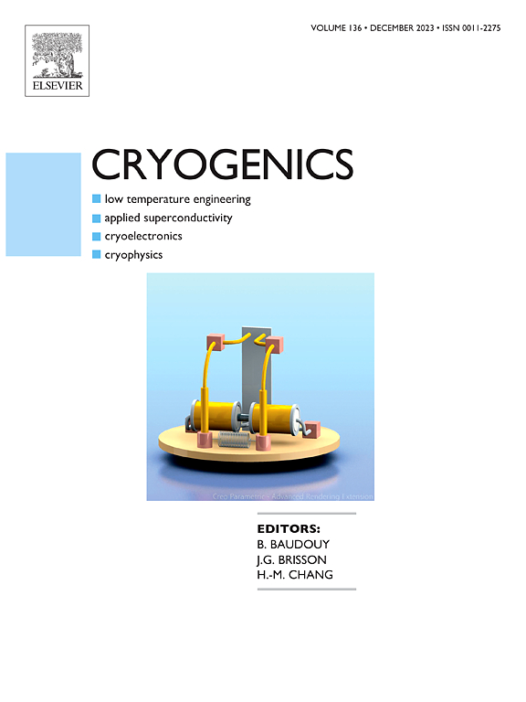 Go to journal home page - Cryogenics